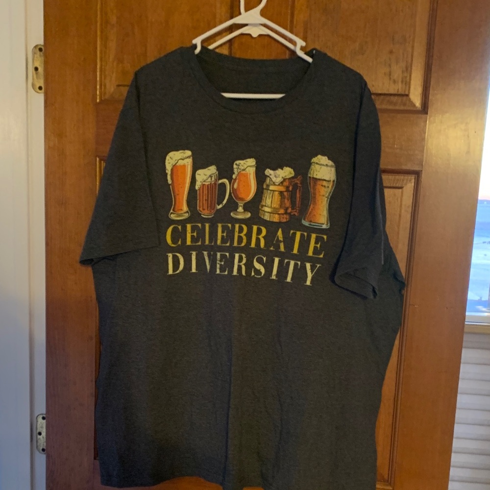 Celebrate Diversity Graphic T-Shirt Men’s XXL